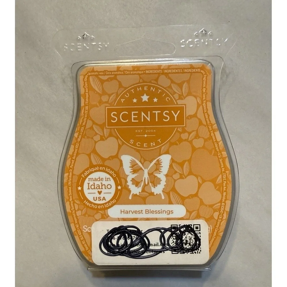 Lot Of 6 Fall‎ Scentsy Bars Autumn Cozy Pumpkin Apple Harvest Woolly Slippers